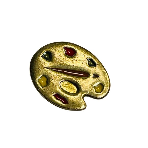 BSA Cub Scouts Webelos ART ARTIST ACTIVITY PIN Painter's Palette B8D Vintage - Picture 1 of 4